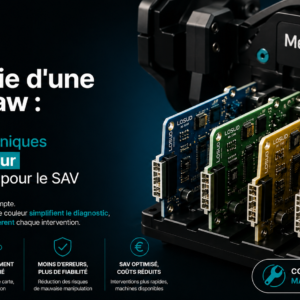 Cartes électroniques colorées MetaClaw de LOSUD
